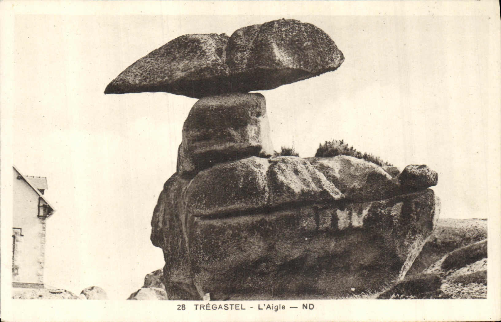 CPA Tregastel L Aigle