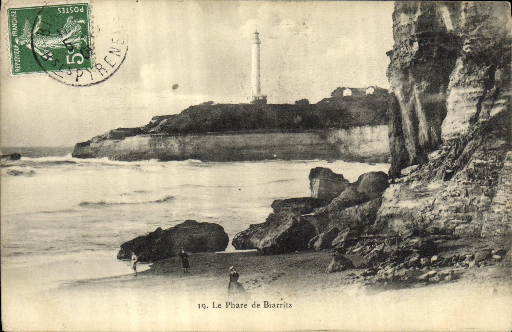 CPA Le Phare de Biarritz 