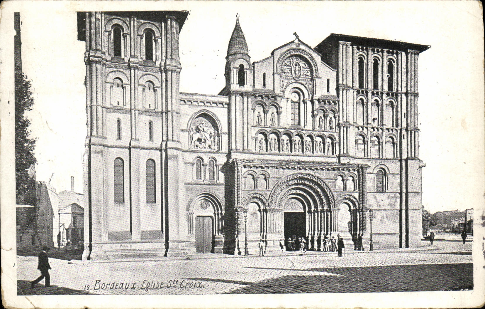 CPA Bordeaux Eglise St Croix