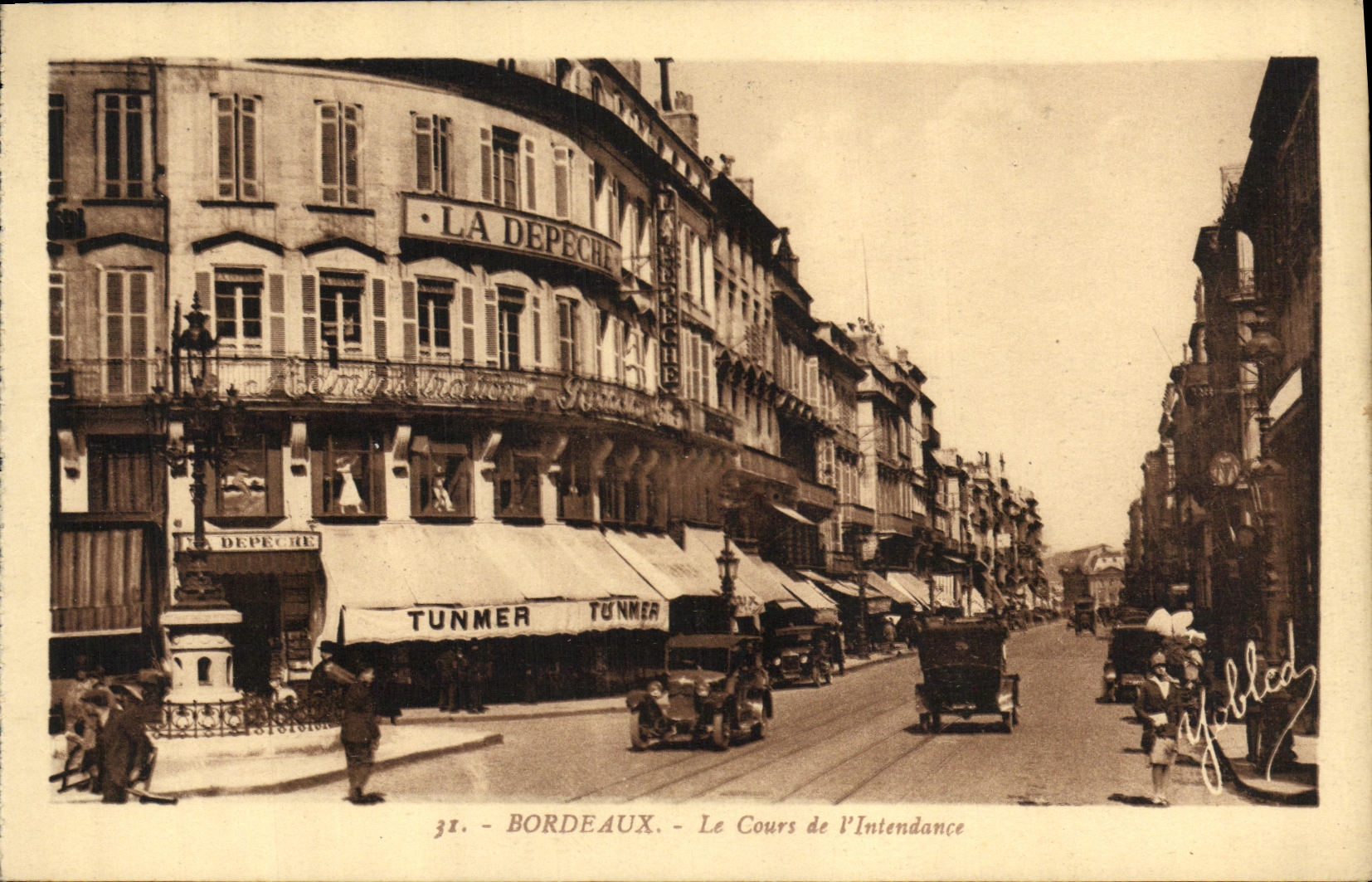CPA Bordeaux Le Cours de l Intendance Tunmer