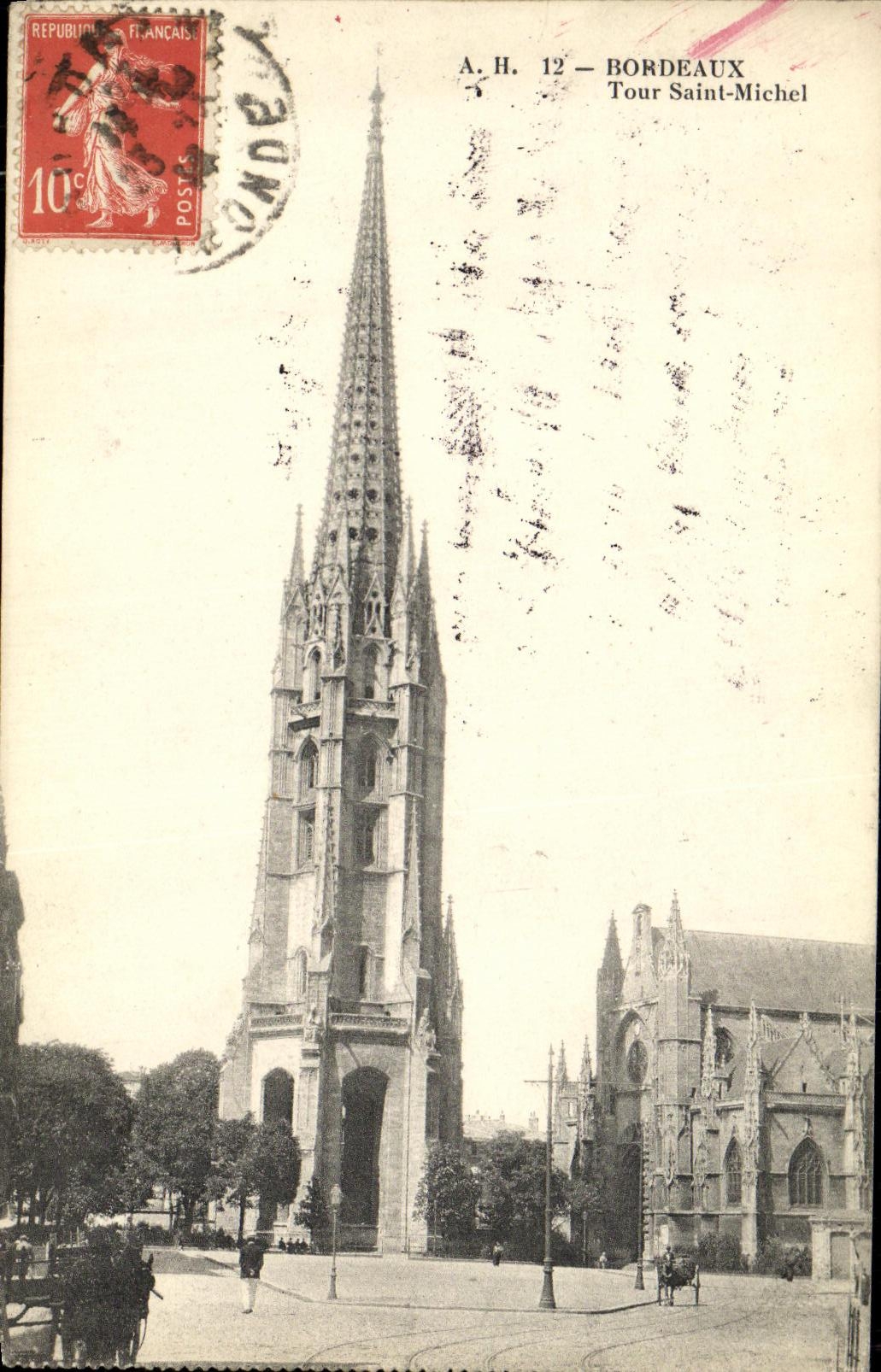 CPA Bordeaux Tour Saint Michel