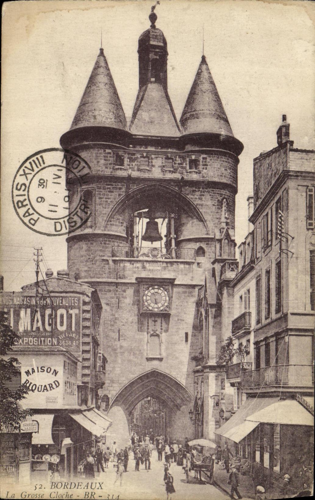 CPA Bordeaux Grosse Cloche 