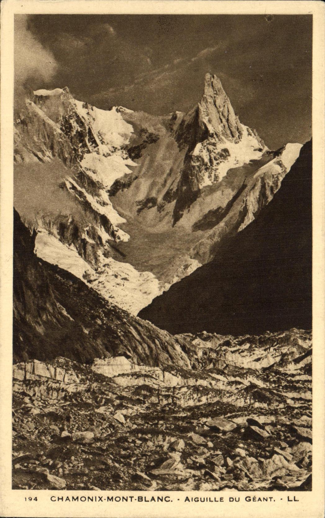 CPA Chamonix Mont Blanc Aiguille du Geant