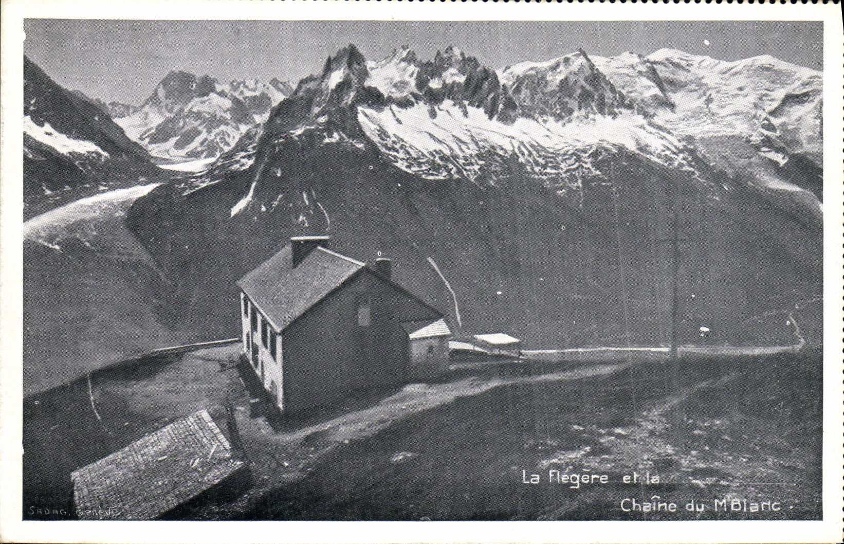 CPA Hotel de l Univers et de Geneve Chamonix 