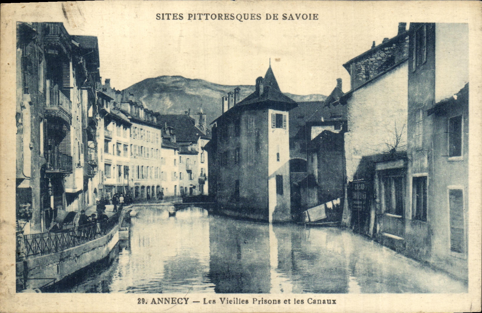 CPA Annecy Le Vieilles Prisons et les Canaux