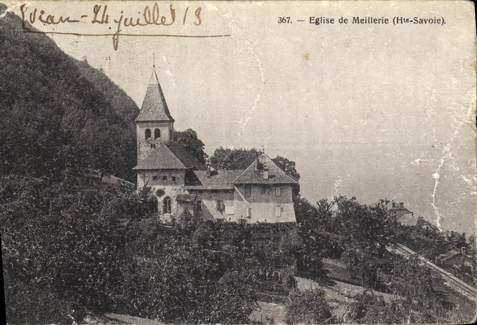CPA Eglise de Meillerie
