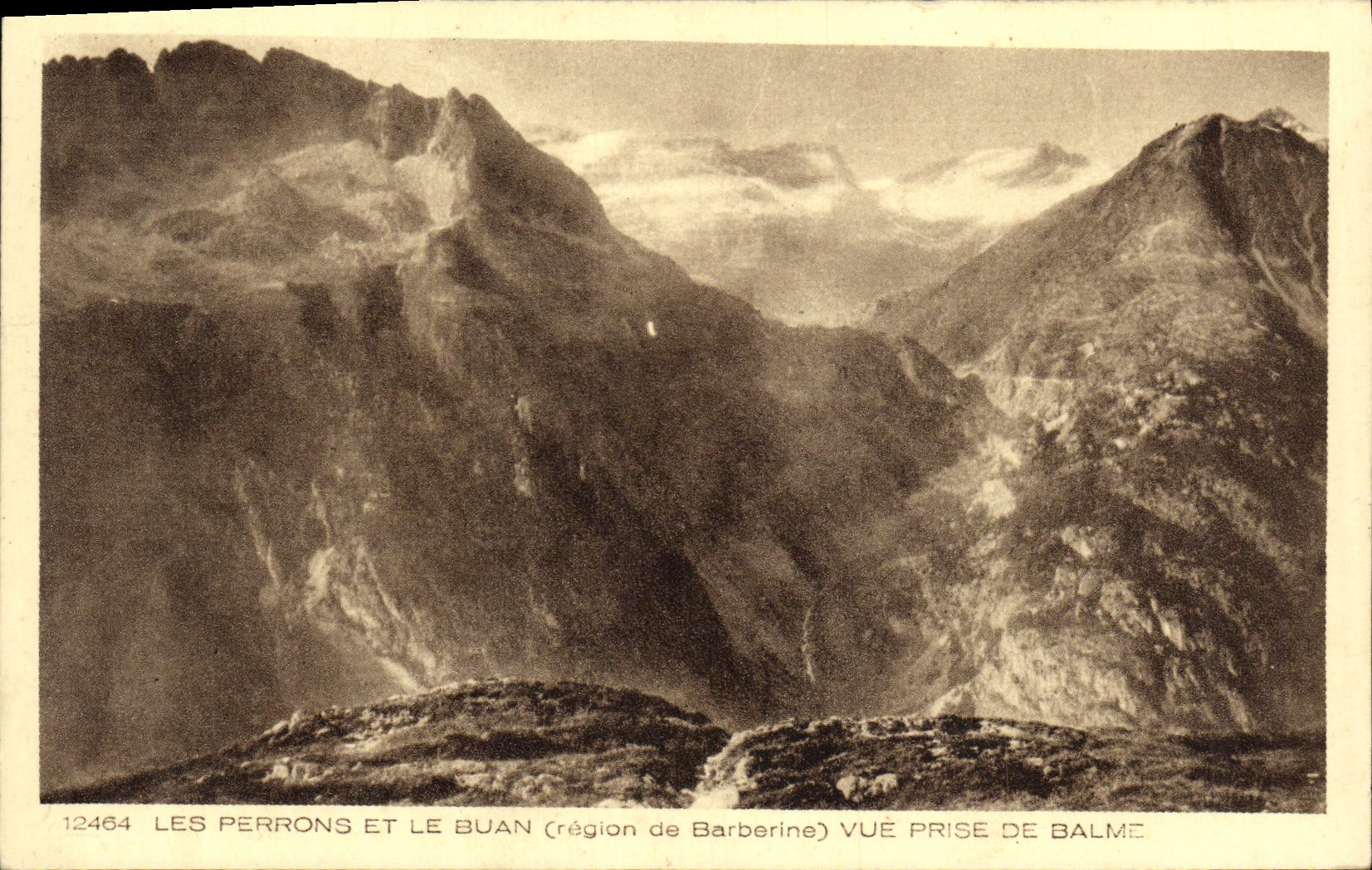 CPA Les Perrons Et Le Buan Vue Prise De Balme