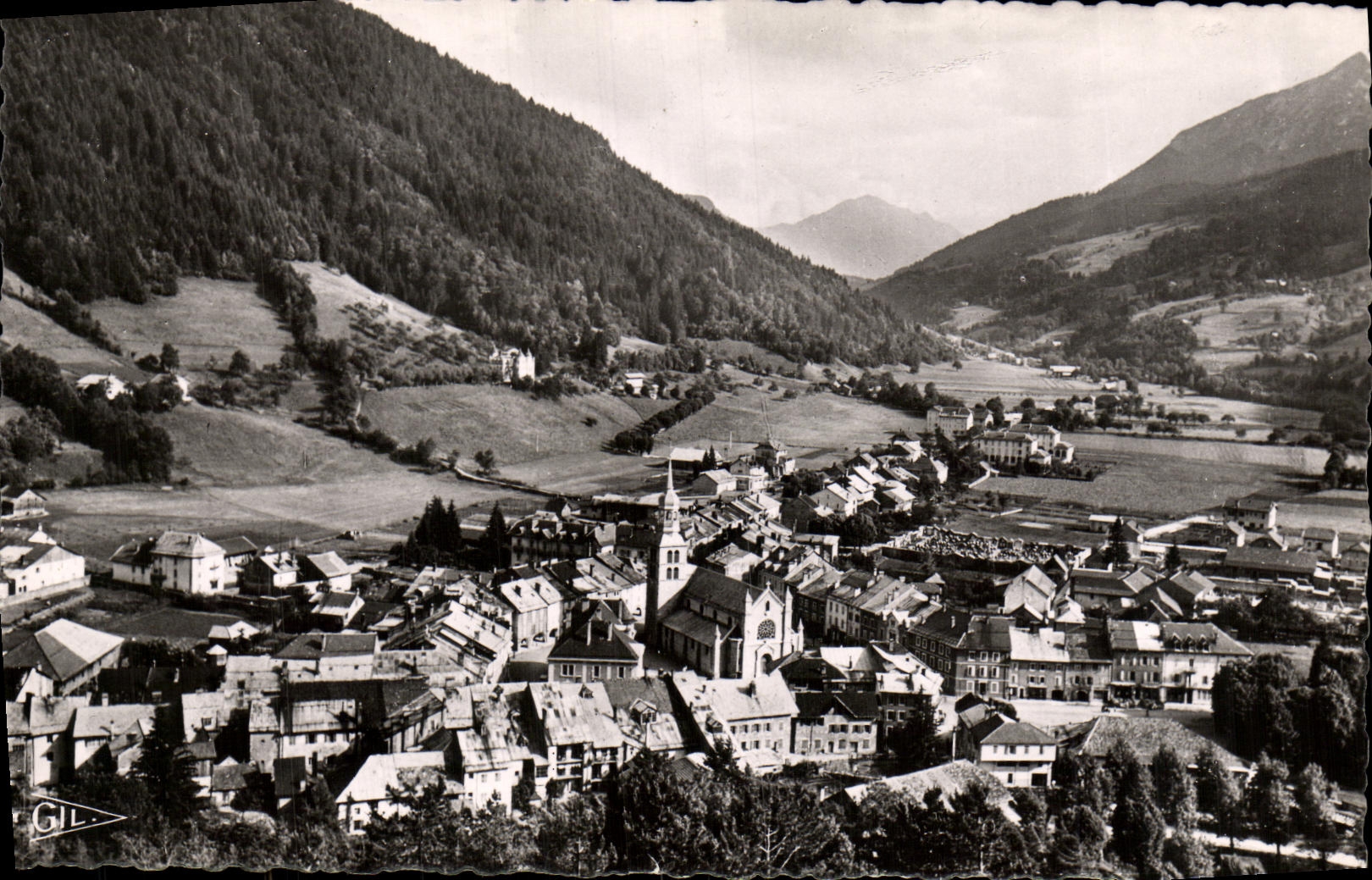 CPA Thones Vue Generale et Vallee des Esseyrieux