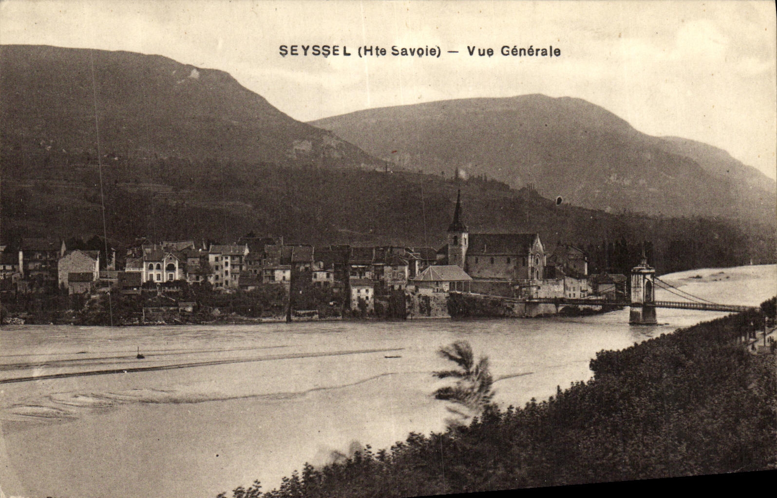 CPA Seyssel Vue Generale