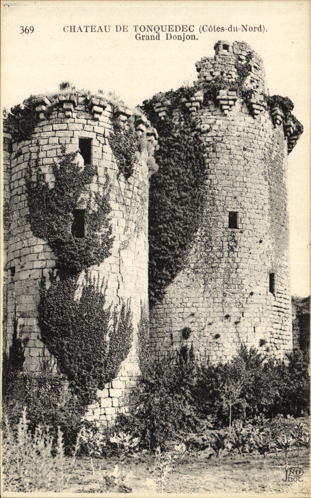 CPA Chateau de Tonquedec Grand Donjon
