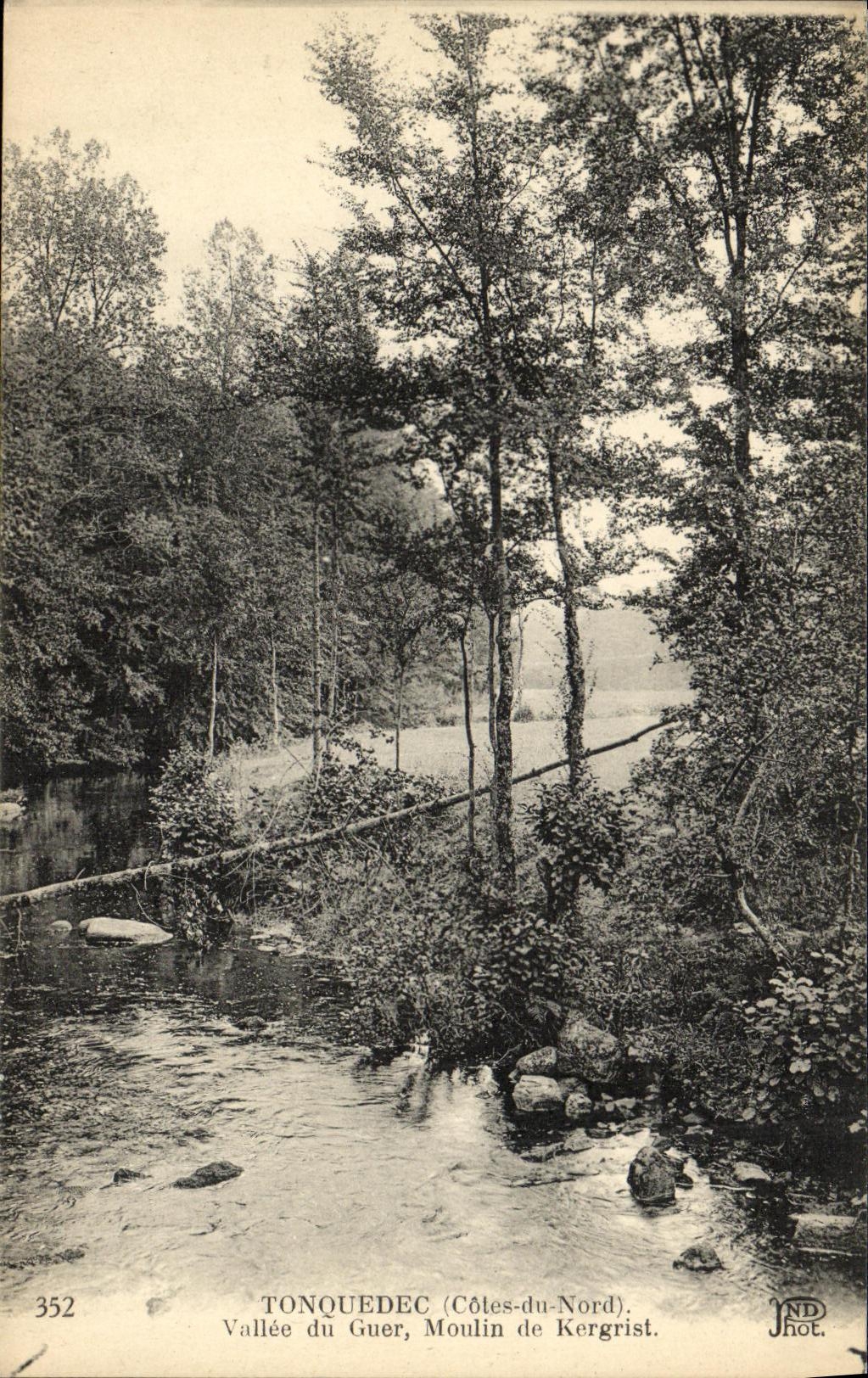 CPA Tonquedec Vallee du Guer Moulin de Kergrist