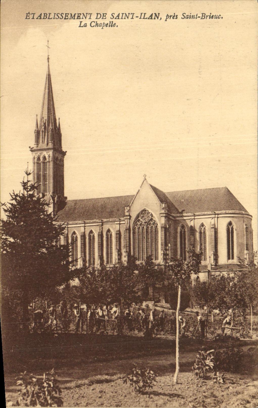 CPA Saint Ilan Pres Saint Breuc La Chapelle