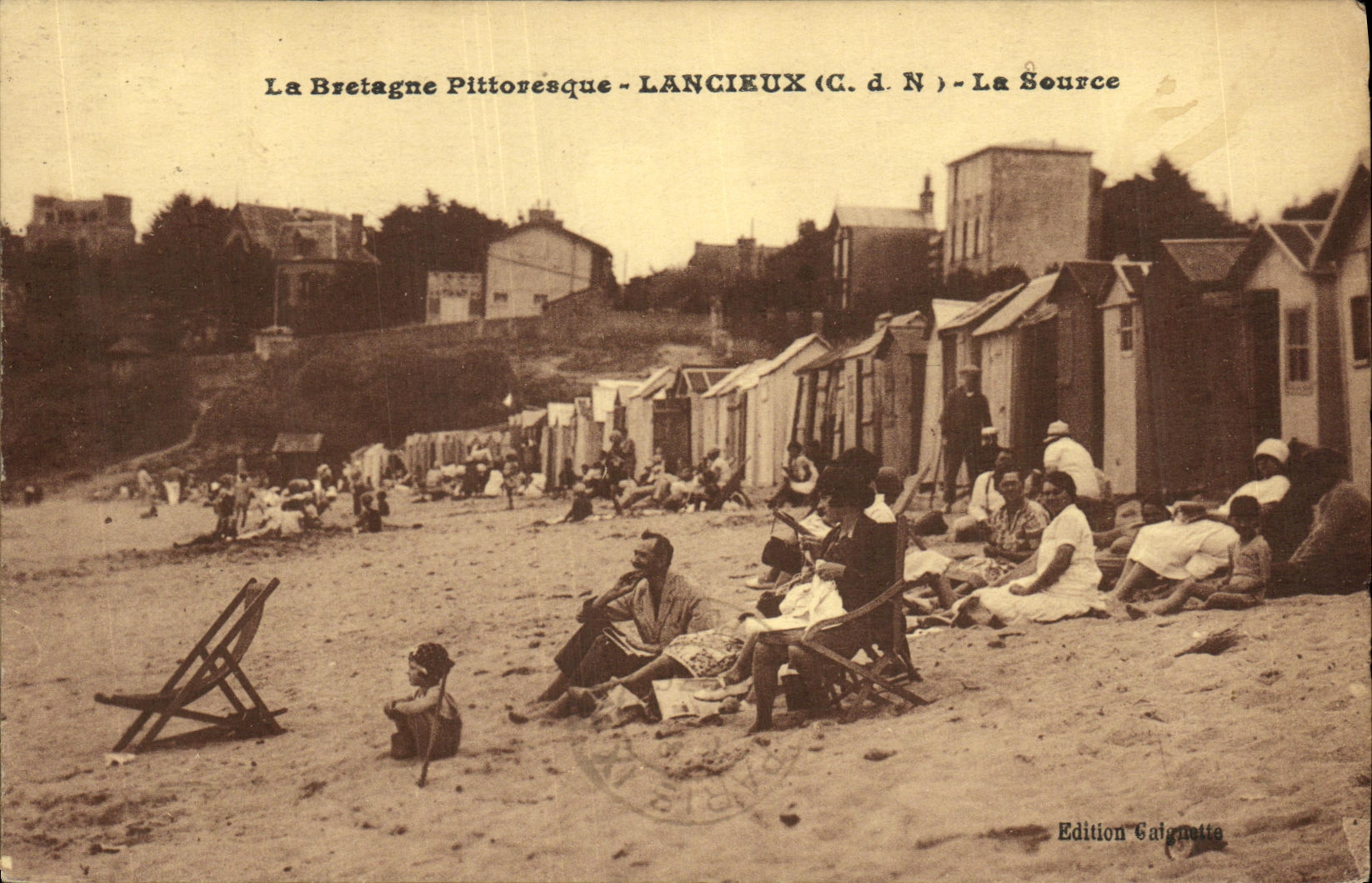 CPA La Bretagne Pittoresque Lancieux La Source