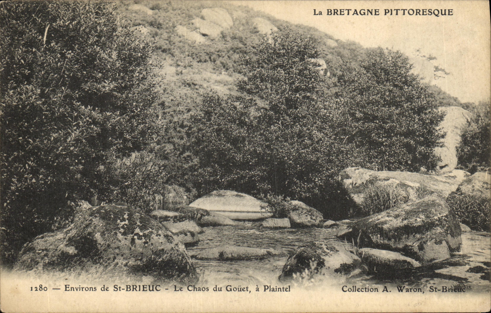 CPA Environs de St Brieuc La chaos du Gouet a Plaintel