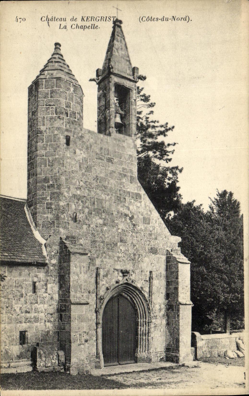 CPA Chateau de Kergrist La Chapelle