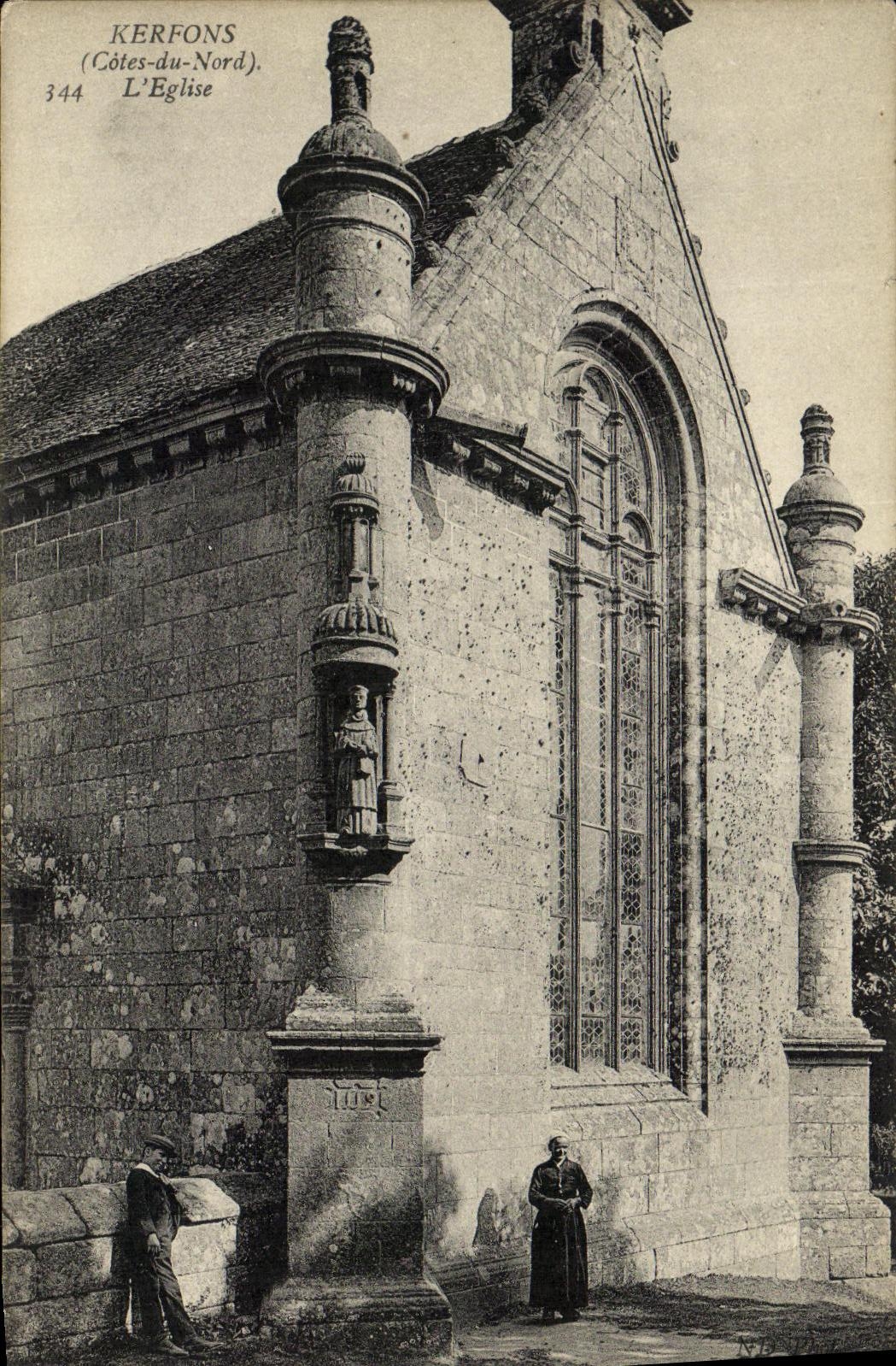 CPA Kerfons L Eglise