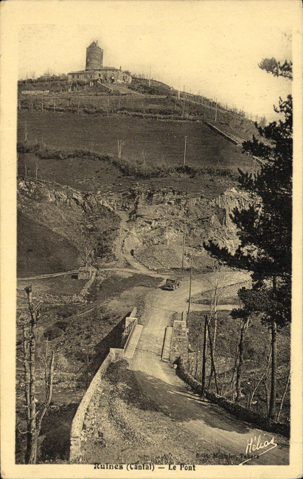 CPA Ruines Le Pont
