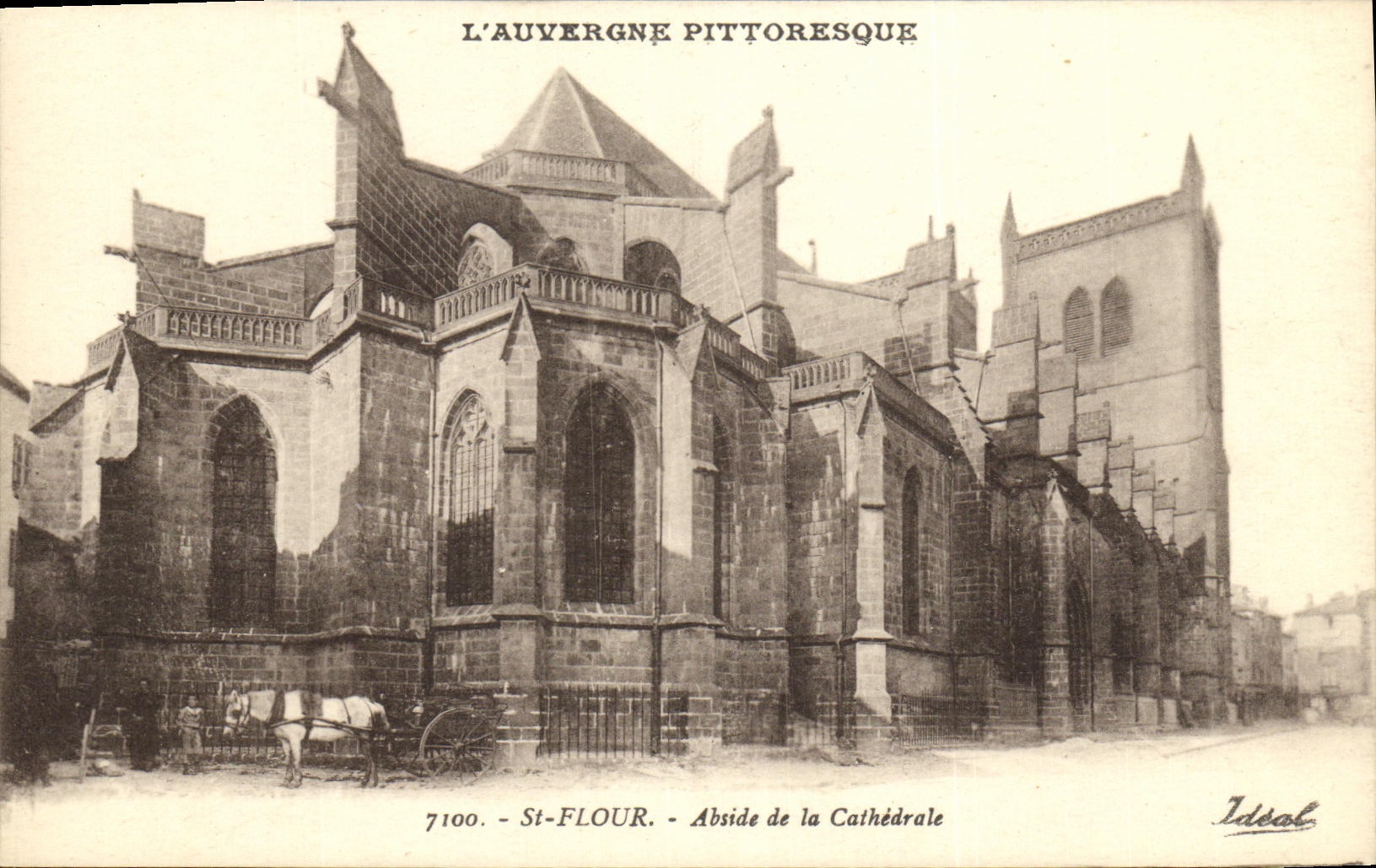 VINTAGE POSTCARD Holy Flour Apse of the Cathedral