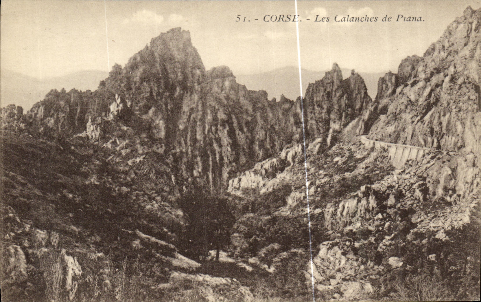 CPA Corse Les Calanches de Piana Corse Corsica