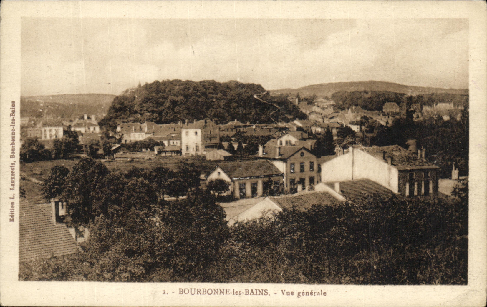 CPA Bourbonne Les Bains Vue Generale