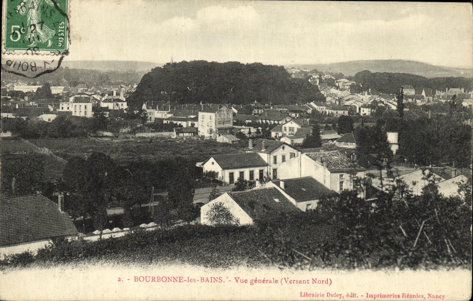 CPA Bourbonne Les Bains Vue Generale