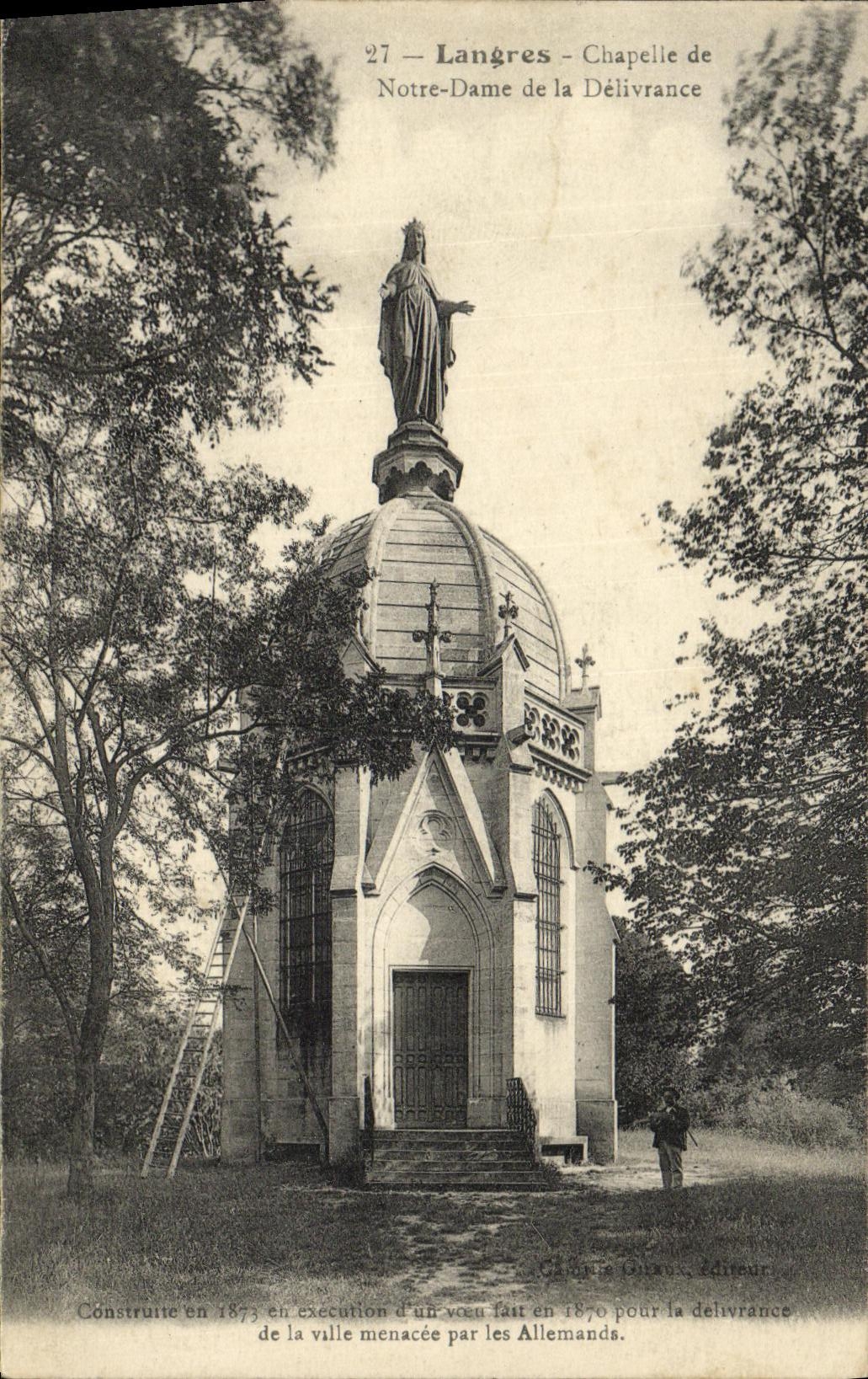 CPA Langres Chapelle de Notre Dame de la Delivrance