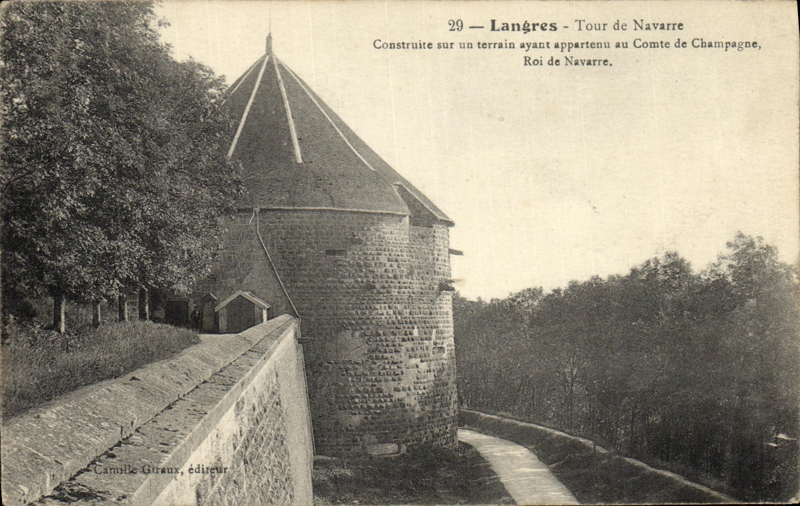CPA Langres Tour de Navarre