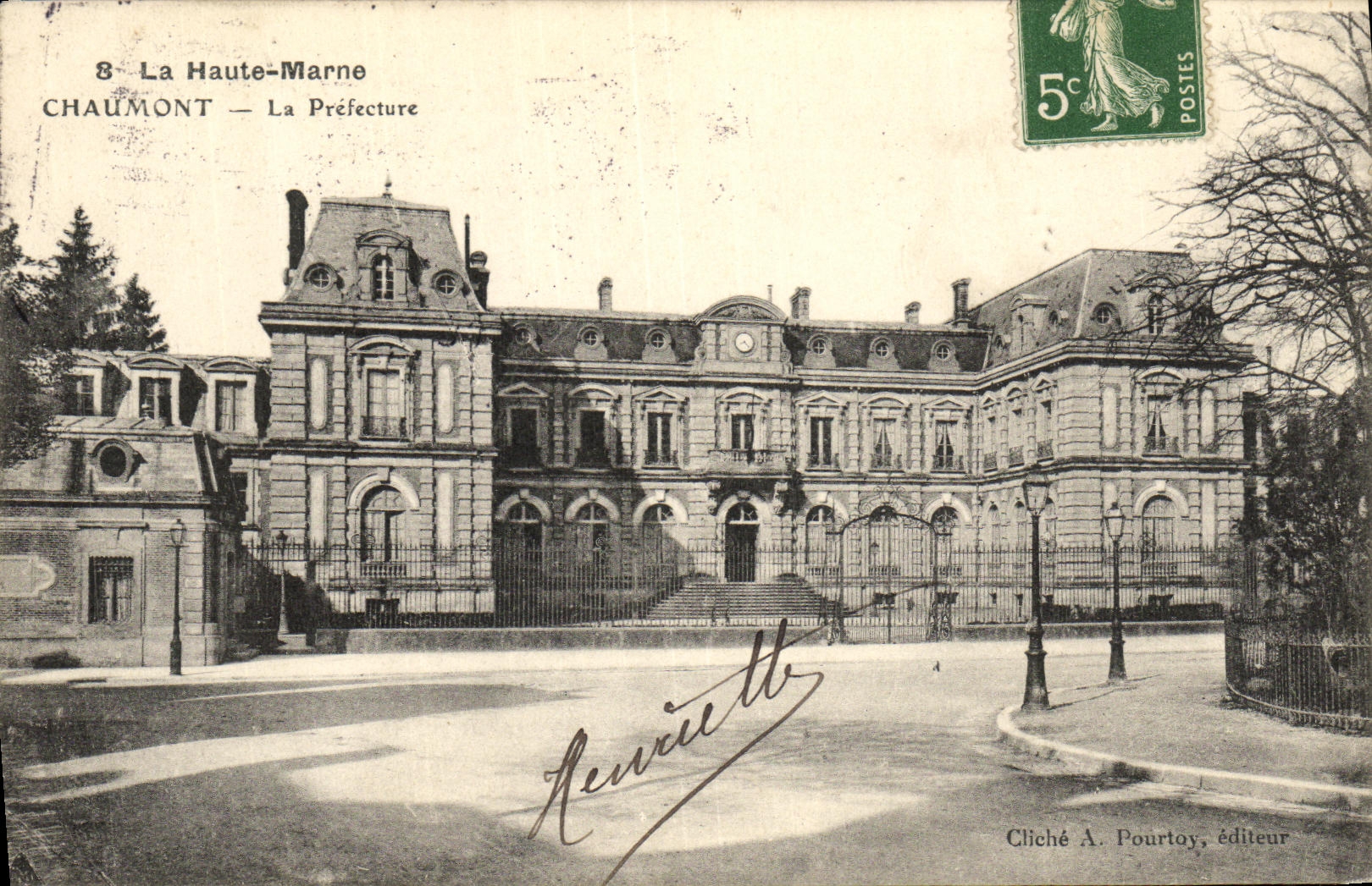 CPA La Haute Marne Chaumont La Prefecture