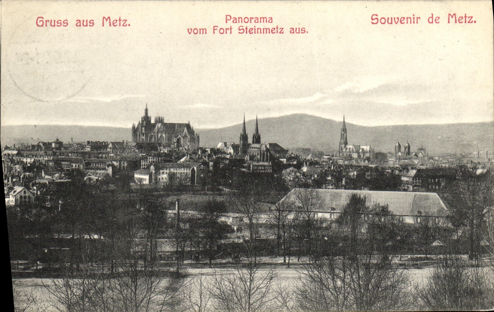 CPA Metz Souvenir 