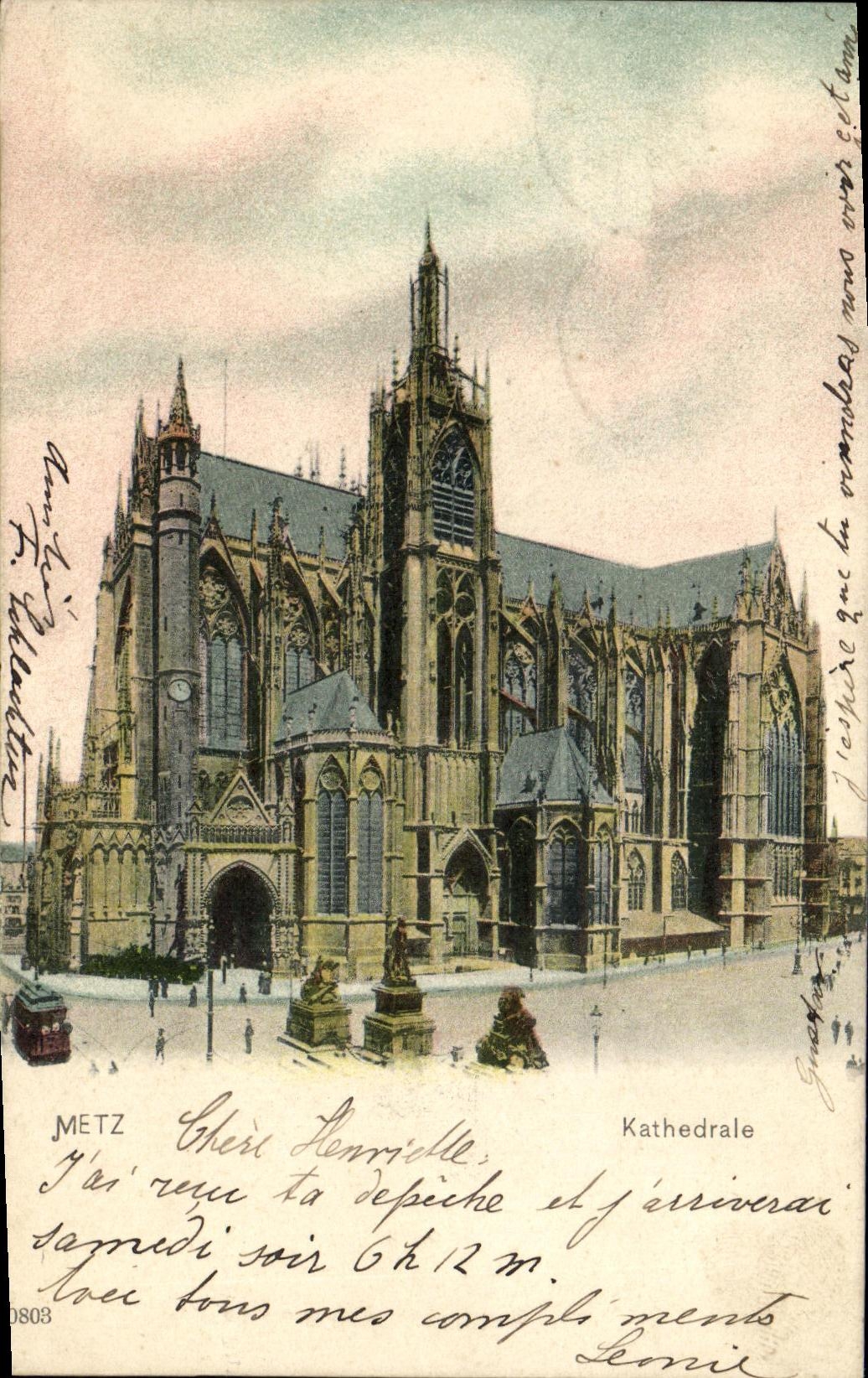 CPA Metz Kathedrale