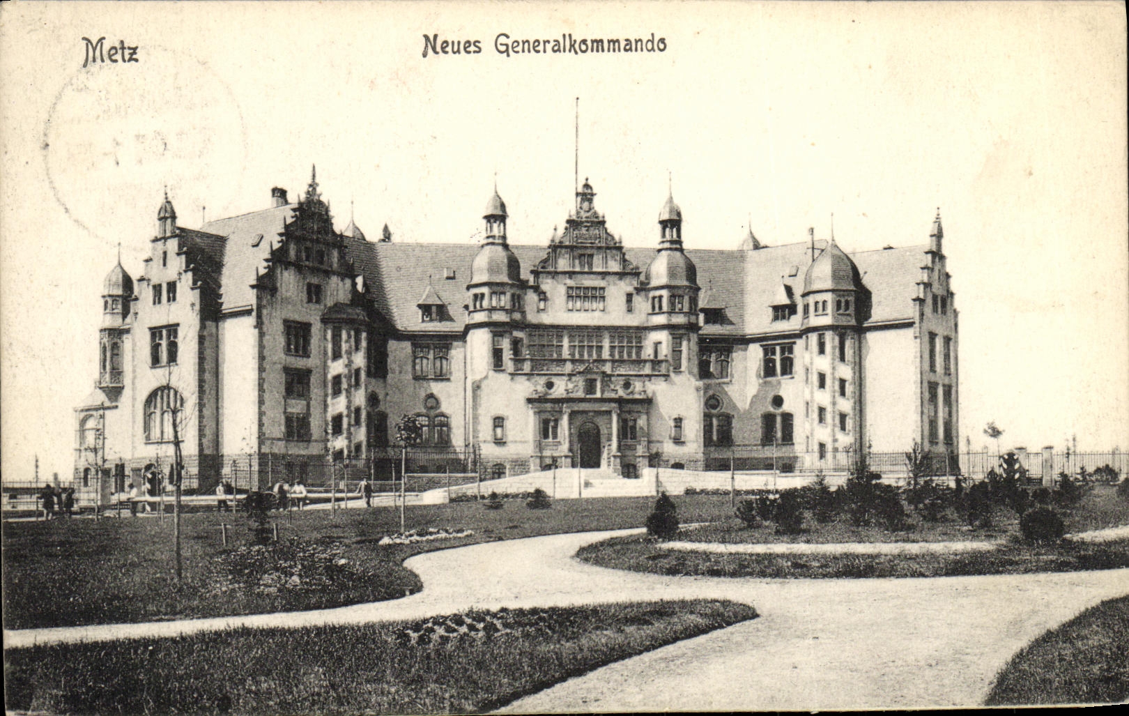 CPA Metz Neues Generalkommando