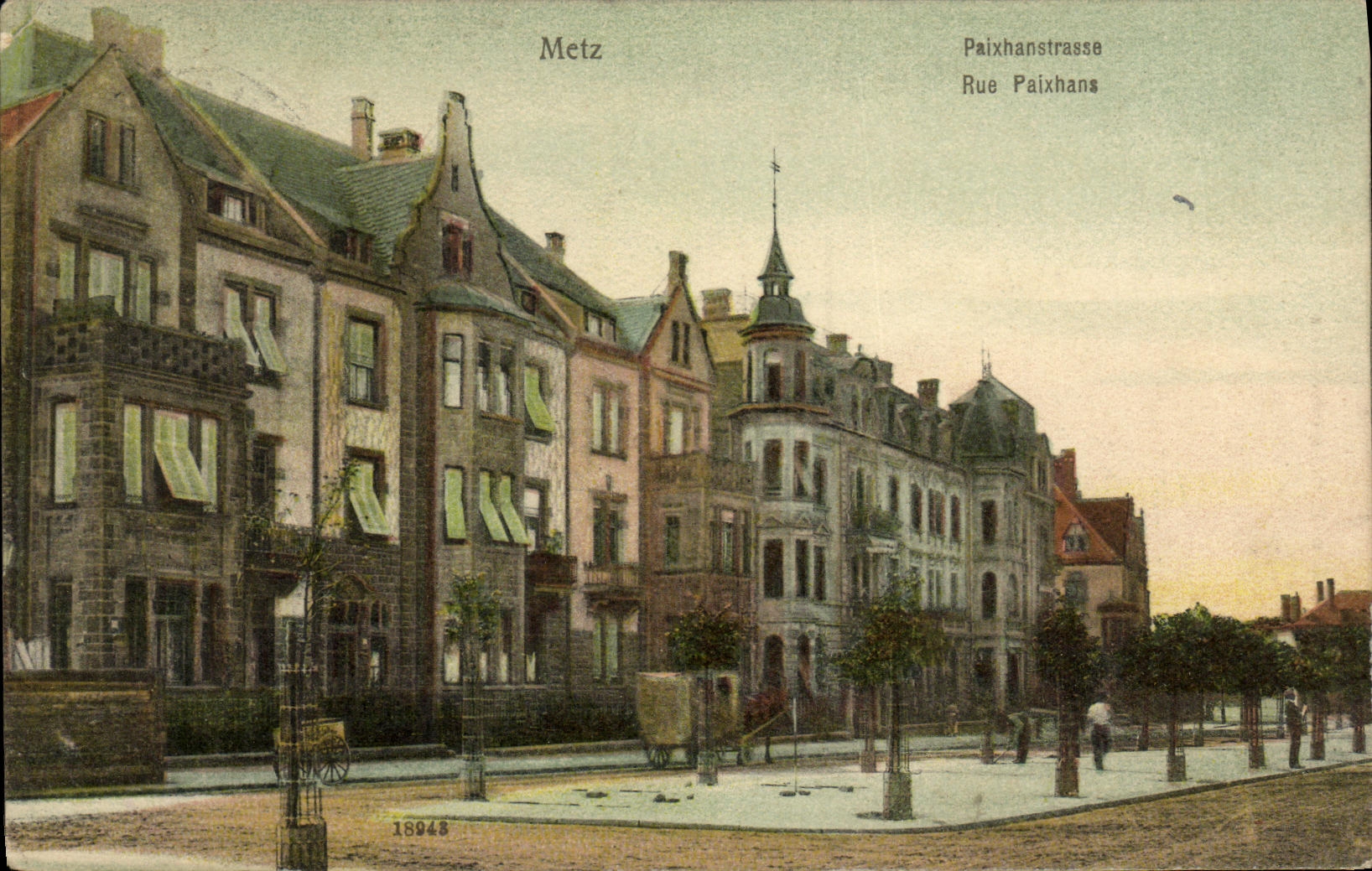 CPA Metz Rue Paixhans