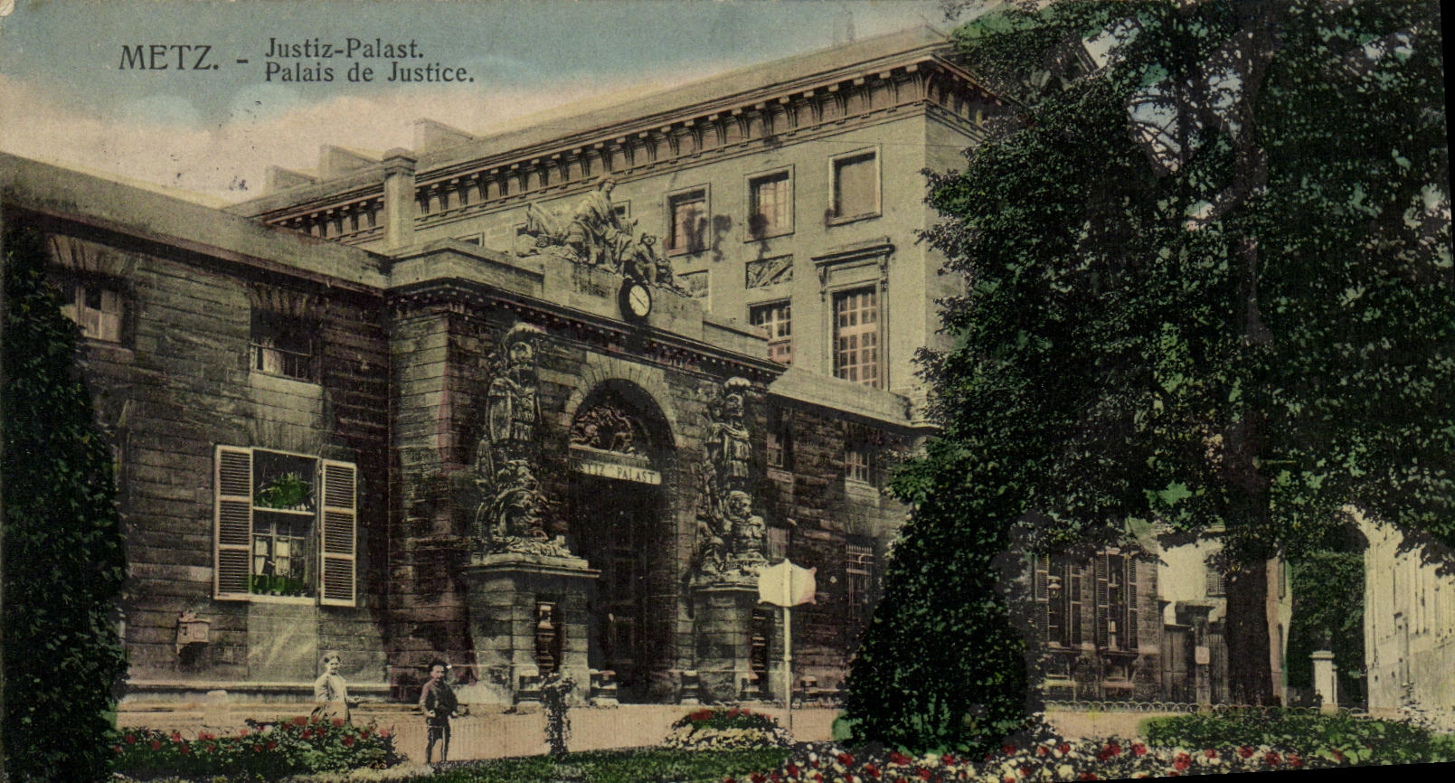 CPA Metz Palast Palais de Justice 