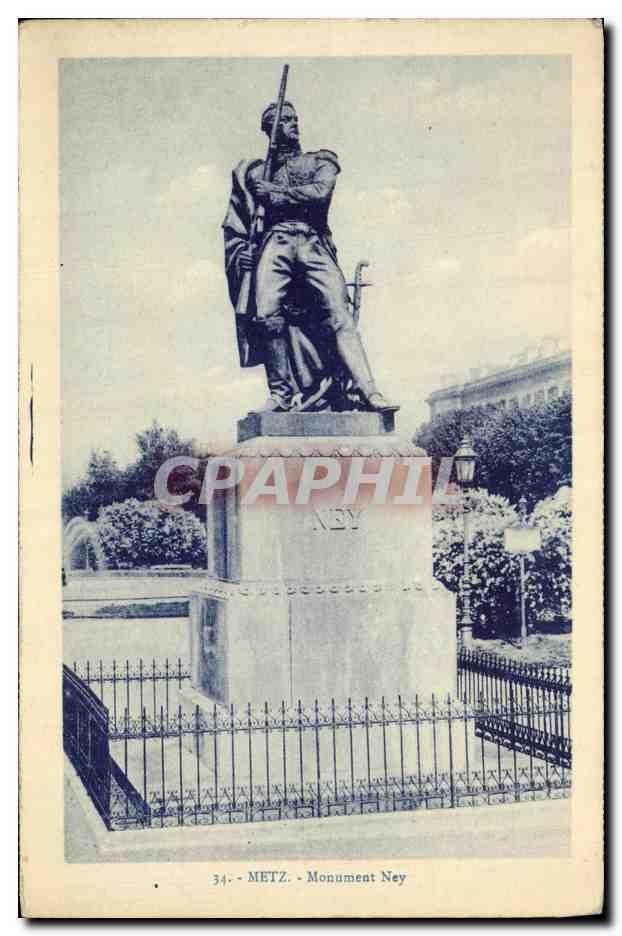 CPA Metz Monument Ney