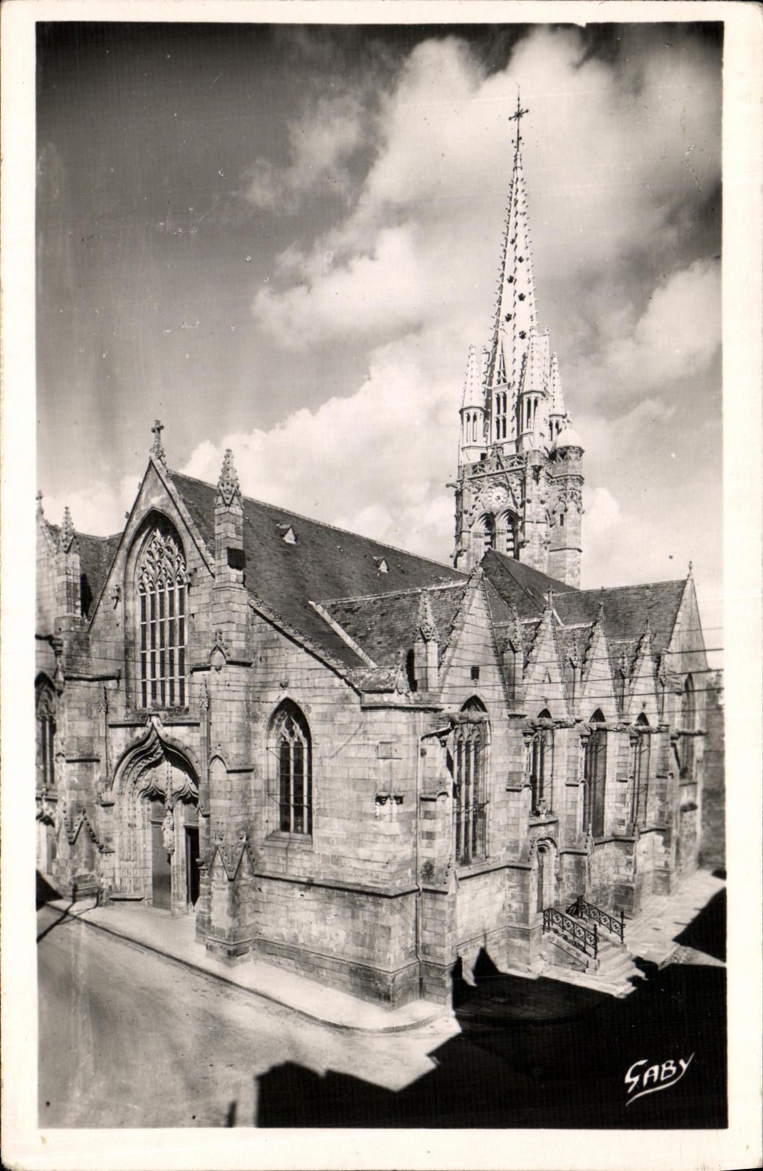 CPA Josselin Basilique Notre Dame du Roncier