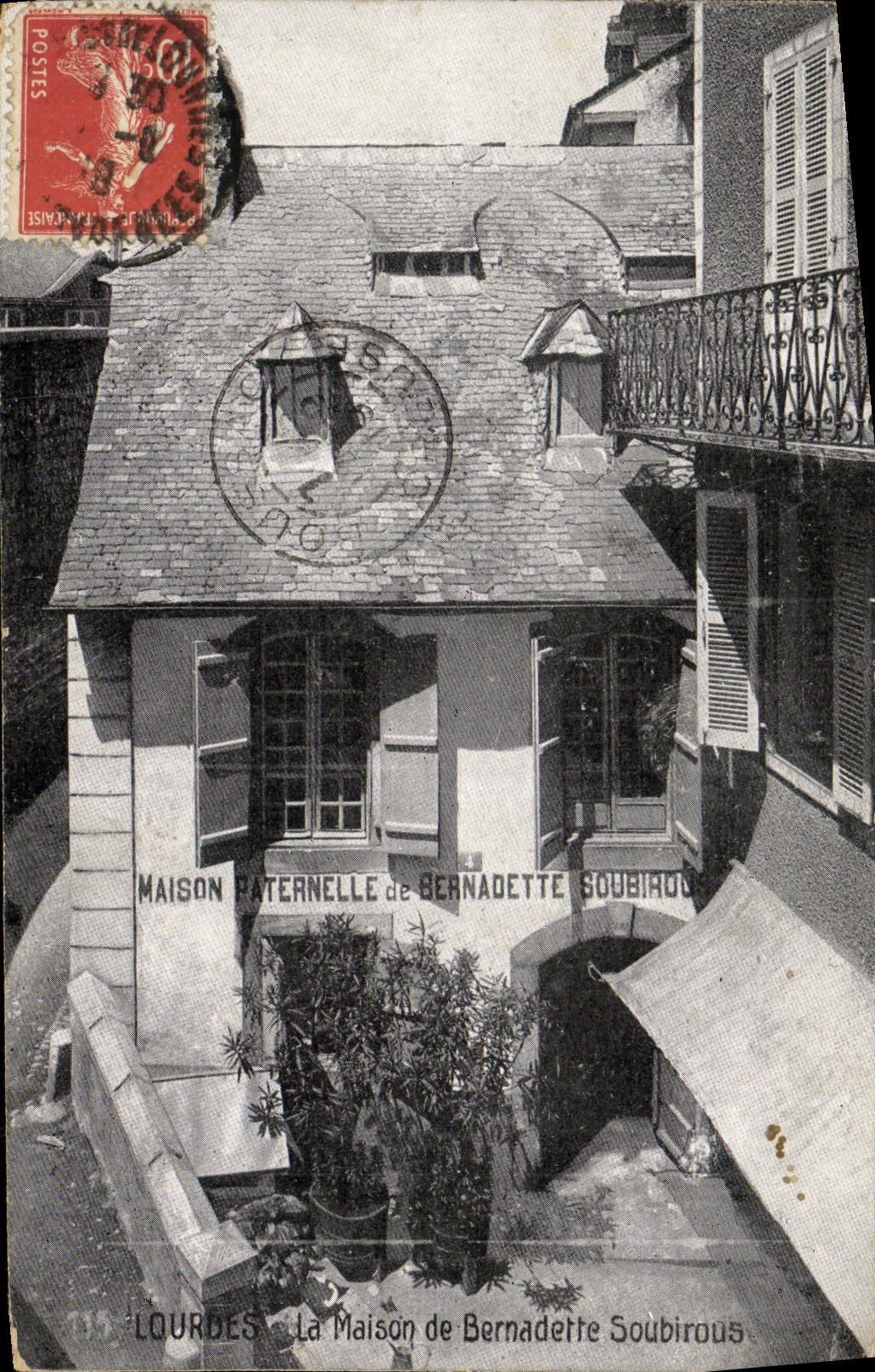 CPA Lourdes La Maison de Bernadette Soubirous