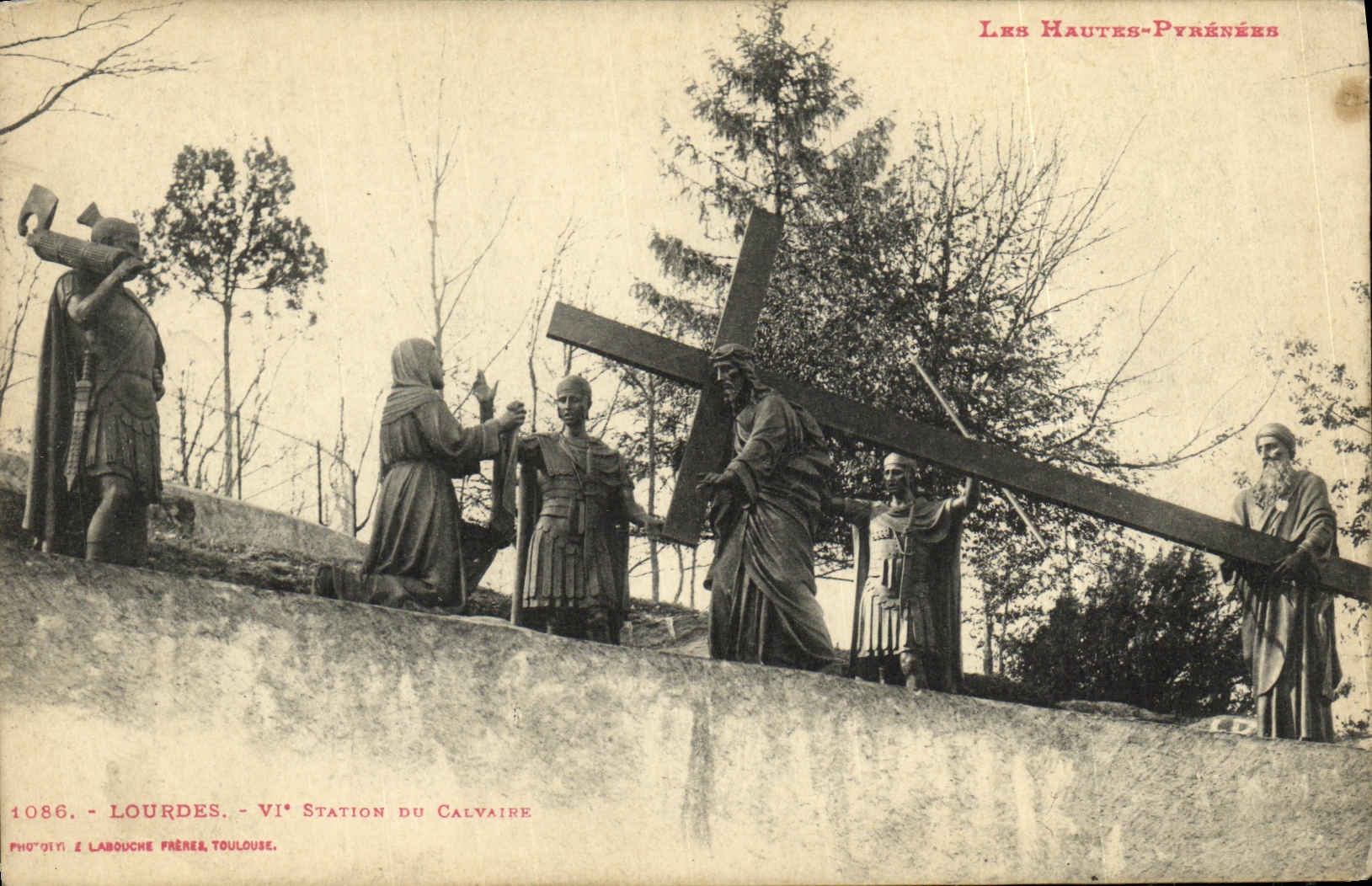 CPA Lourdes Vl e Station du Calvaire