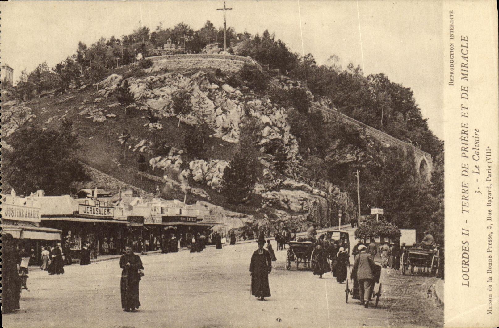 CPA Lourdes lTerre de Priere et de Miracle Le Calvaire