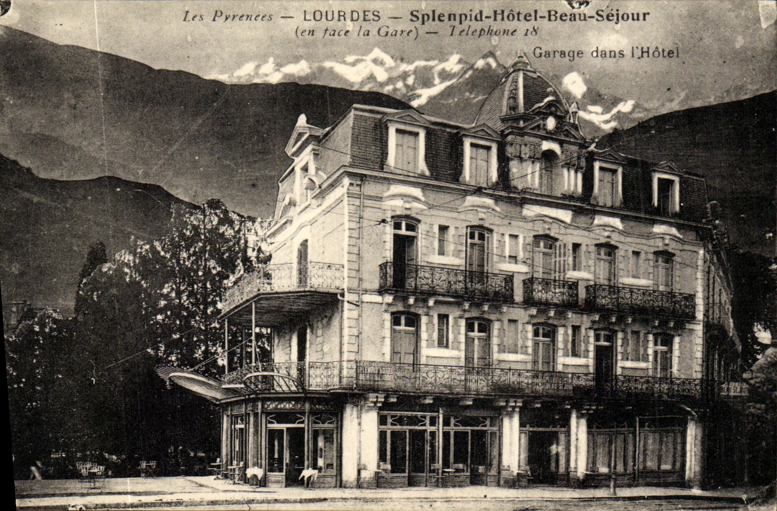 CPA Lourdes Splenpid Hotel Beau Sejour