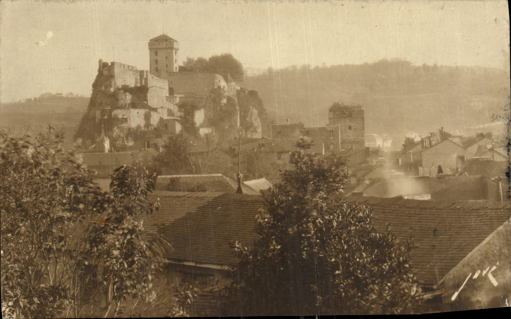 CPA Lourdes Le Chateau Fort Defenses meridionales 