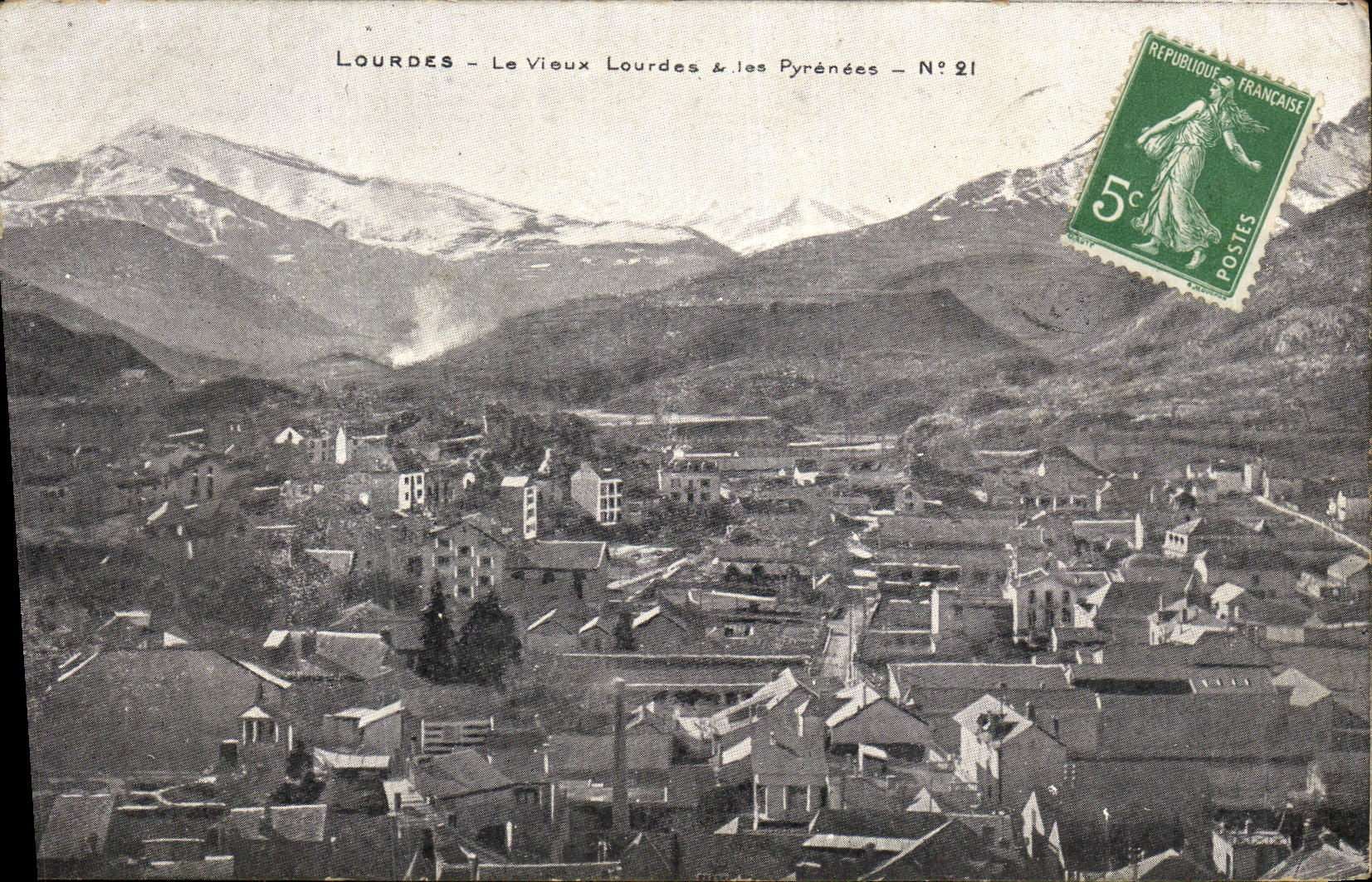 CPA Lourdes Le Vieux Lourdes les Pyrenees