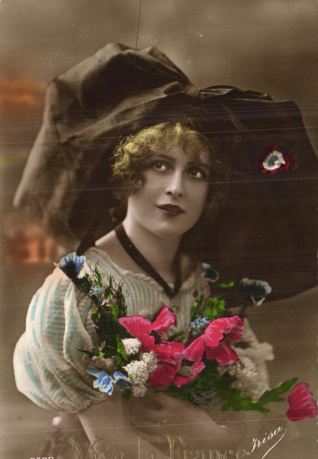 CPA Femme Alsace Lorraine