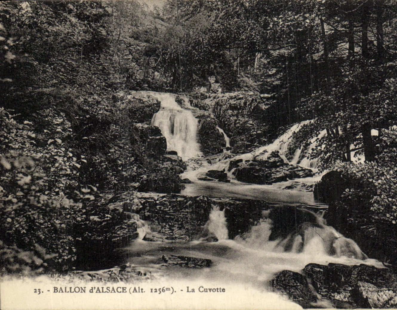 VINTAGE POSTCARD Alsace Balloon Cuvotte