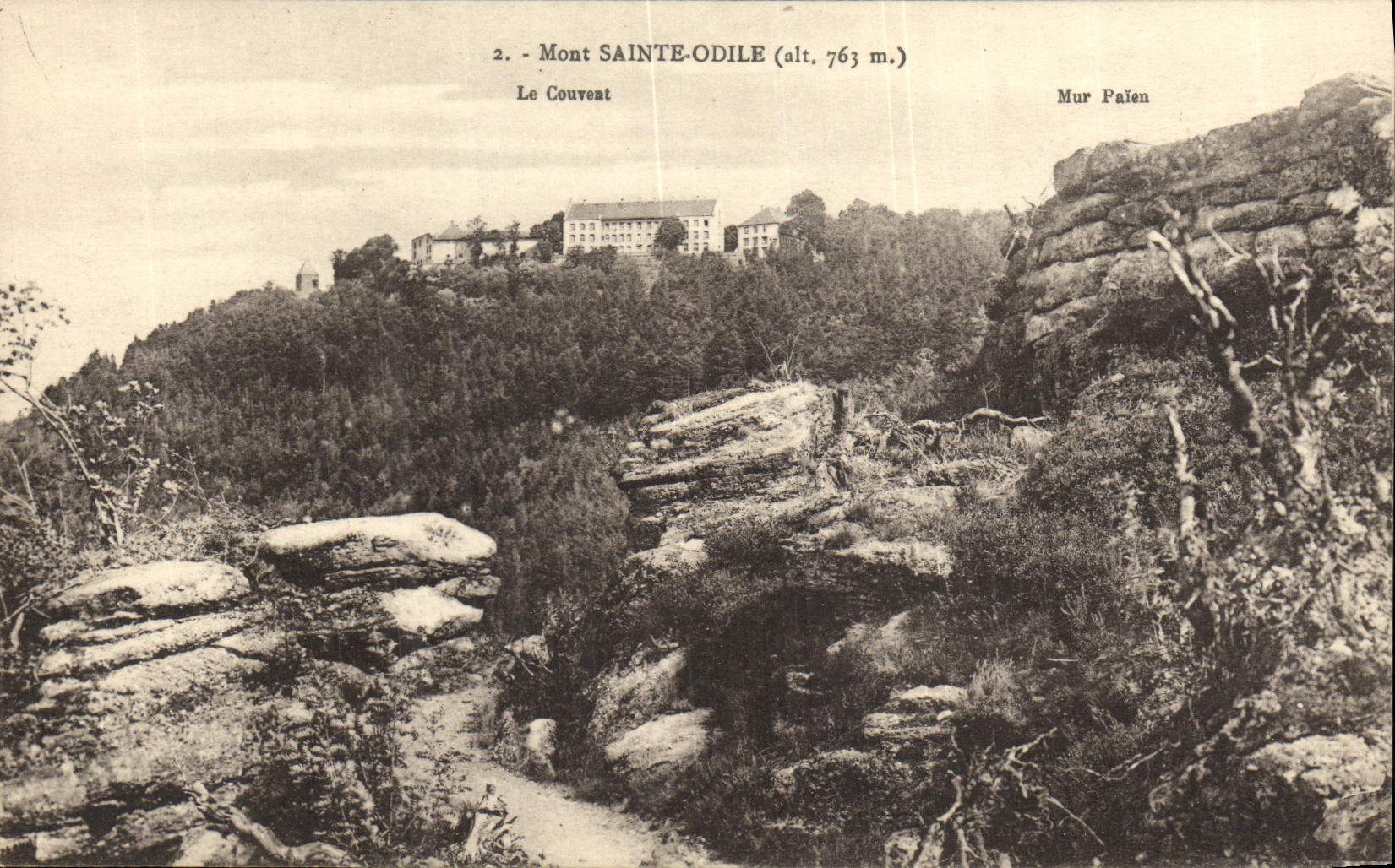CPA Mont Sainte Odile Le Coureat
