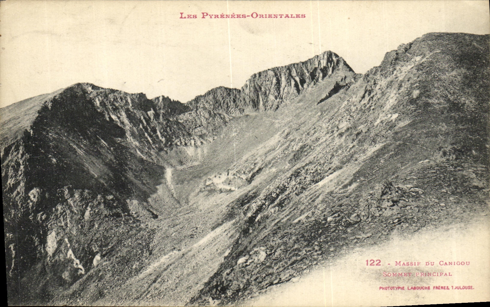 CPA Massif du Canigou Somemt principal