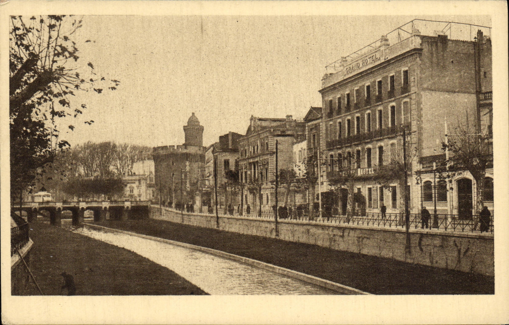 CPA Perpignan Quai Sadi Carnot