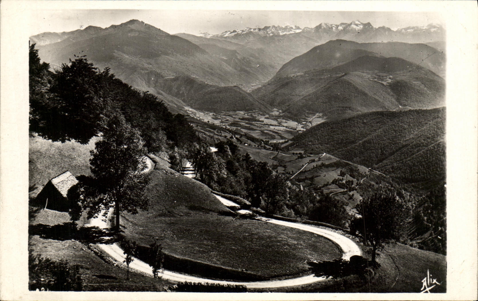 VINTAGE POSTCARD the Pyrenees Collar D Aspin