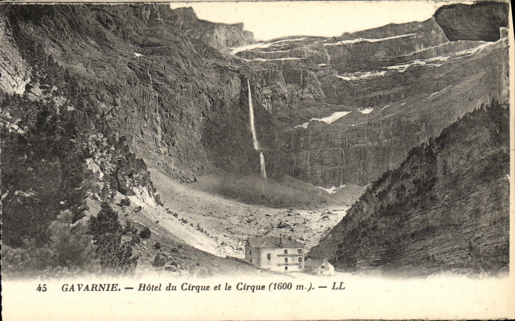 CPA Gavarnie Hotel Cirque et le Cirque