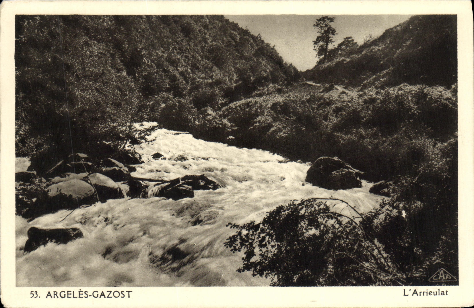 CPA Argeles Gazost L Arrieulat