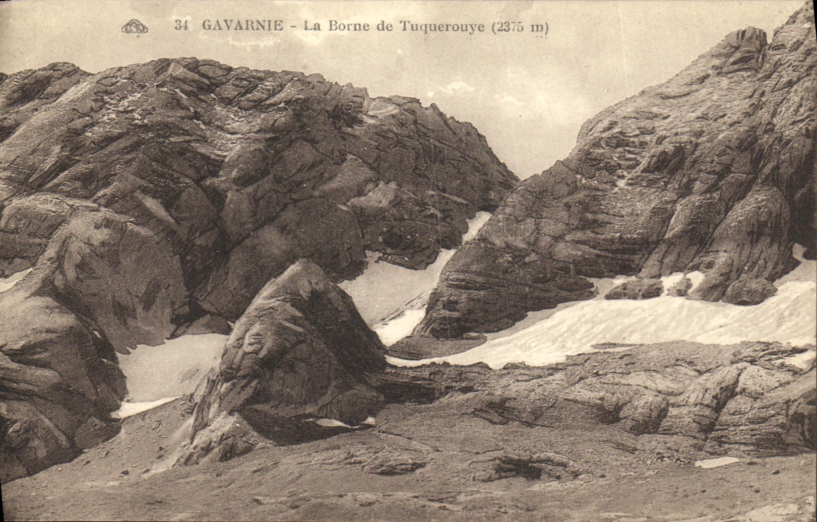CPA Gavarnie La Breche de Tuquerouye